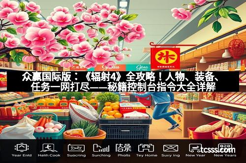 众赢国际版：《辐射4》全攻略！人物、装备、任务一网打尽——秘籍控制台指令大全详解